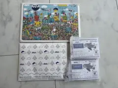 ANA ウォーリーをさがせ！パズル　タオル　風船