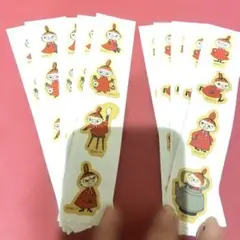 ムーミンとリトルミイのシール