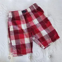 チェック柄 コットンパンツ 110サイズ