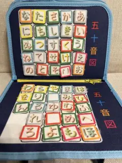 モンテッソーリ ビジーボード ビジーバッグ 50音図 ボタン掛け100玉そろばん