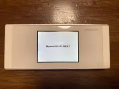 Speed WiFi NEXT W05 ホワイト 専用ケース付き