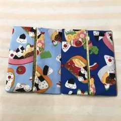 ポケットティッシュケース　普通サイズ　f51 おむすびくん　お弁当