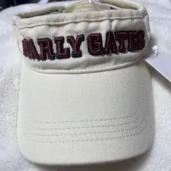 新品未使用　EARLY GATES バイザー 89 アイボリー