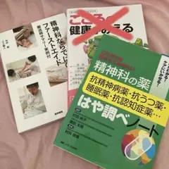 【まとめ売り】精神科参考書2冊