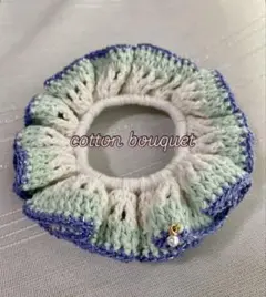 爽やかソーダみたいなシュシュ