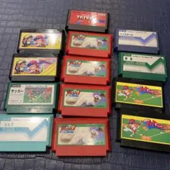 ファミコンソフトセット 10本ジャンク