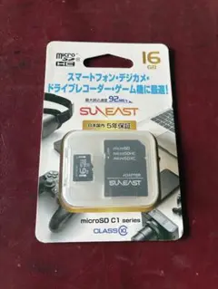 新品未使用 SUNEAST microSD 16GB Class 10 C1