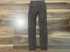 ルルレモン Align Pant II 25" サイズ2 ブラウン系迷彩柄