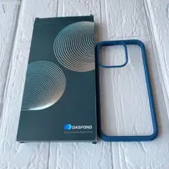 iPhone15Pro ケース ブルー 全面保護　360℃