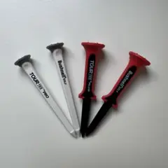 Bushnell ツアーティー　プロ2本　ツアーティー　プラス2本　計4本セット