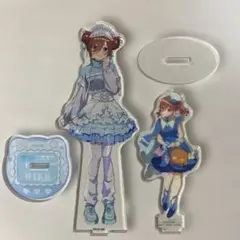 五等分の花嫁 中野三玖 アクリルスタンド 2個セット　ローソン　くじ