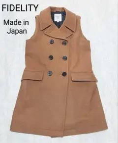 FIDELITY BY GERALD & STEWART Pコート ピーコート Fidelity Pea Coat Made In The U.S.A Gerald & Stewart Sz
