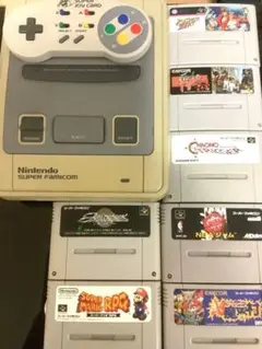 スーパーファミコン本体 ソフト7本セット