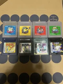 ポケットモンスター ゲームボーイソフト 8本セット