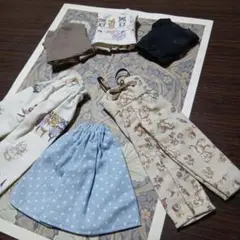 No.39　ハンドメイド　リカちゃんの服6点セット