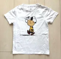 グラニフ　スヌーピー チャーリー・ブラウン Tシャツ 130cm