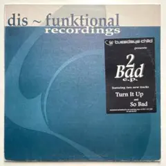 Tuesdays Child – 2 Bad E.P. レコード ハウス