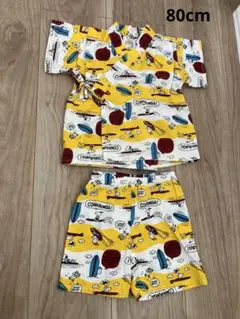 スヌーピー甚平 80cm