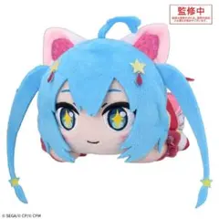 プロセカ　寝そべりぬいぐるみ　初音ミク（ワンダーランドのセカイ）