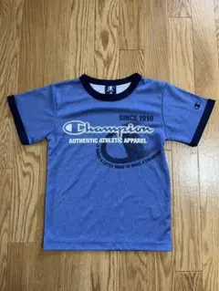 Champion ロゴ入り Tシャツ 130サイズ ブルー