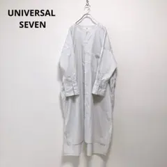 UNIVERSAL SEVEN★コットン★ワンピース★ユニバーサルテッシュ