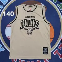 NBA シカゴ・ブルズ 速乾タンクトップ 刺繍 ジュニアサイズ140