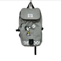 【美品】スヌーピー リュック グレー JOE COOL PEANUTS
