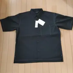 新品　GLOBAL WORK ブラック 半袖シャツ