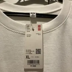 【新品】UNIQLO ホワイト Tシャツ XL レディース