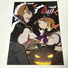 鏡音リン、鏡音レンポストカード ハロウィン