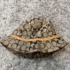 COACH バケットハット M/L ブラウン系