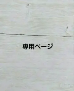 専用ページ