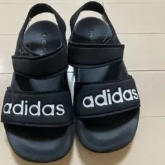 adidas ブラック サンダル 20.0