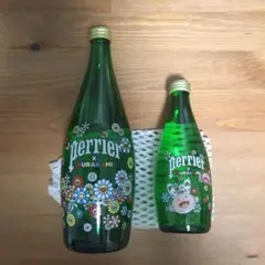 ペリエ 村上隆 750ml 2本 330ml 3本 未開封 村上隆 × ペリエ (perrier) コラボレーションボトル