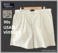 ★USA製★ 90s Polo by Ralph Lauren ショートパンツ