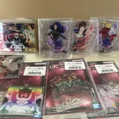 ガンダムユニコーン　一番くじ　アクリルボード チャーム　8点セット
