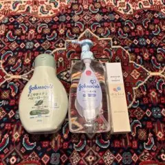 Johnson's オーガニックベビーローション ジョンソンベビーオイルセット
