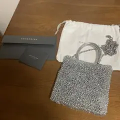 【すぐ発送】　アンテプリマ　ミニアトゥーラ　シルバー　試しに荷物を詰めただけ