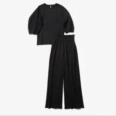 SALE美品シーマリー ラウンジパンツcccmalie黒人気アイテム 新品タグ付SALEセールシーマリーcccmalieラウンジパンツネイビー