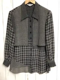 美品 ROSACE ロサーチェ 切り替えブラウス 9