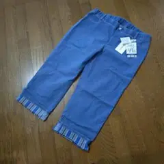しまむら★可愛い デコデニムパンツ 新品タグ付き4L