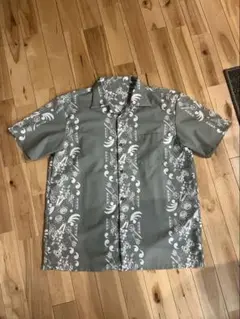 mauna wear マウナウェア　大峯奥駈アロハ　千草色