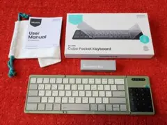 Nillkin キューブポケット折りたたみ式Bluetoothキーボード