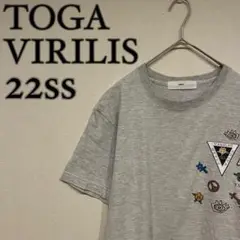 TOGA VIRILIS トーガビリリース 22ss プリント Tシャツ