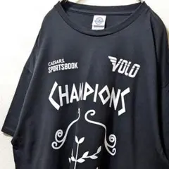シーザーズスポーツブックチャンピオンズ Tシャツ ブラックXL古着