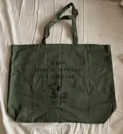UNIQLO スヌーピー　トートバッグ　エコフレンドリーバッグ