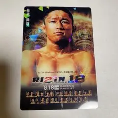 RIZIN ポテトスティック　ポスターカードコレクション