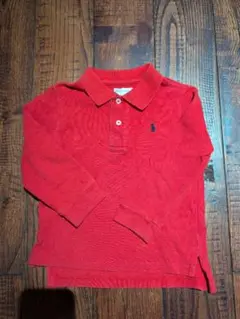 Ralph Lauren 赤 ポロシャツ