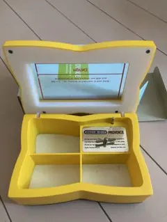 PROVENCE イエローオルゴール「あなたに逢いたくて」アクセサリー小物入れ