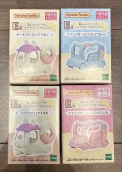 シルバニアファミリー キラキラくじ E賞 赤ちゃんスイーツカー ドーナツワゴン